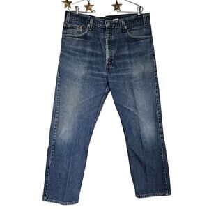 Levis Mens Vintage 505 Regular Fit Straight Leg 38x28 Jeans TAILORED Y2K 90s